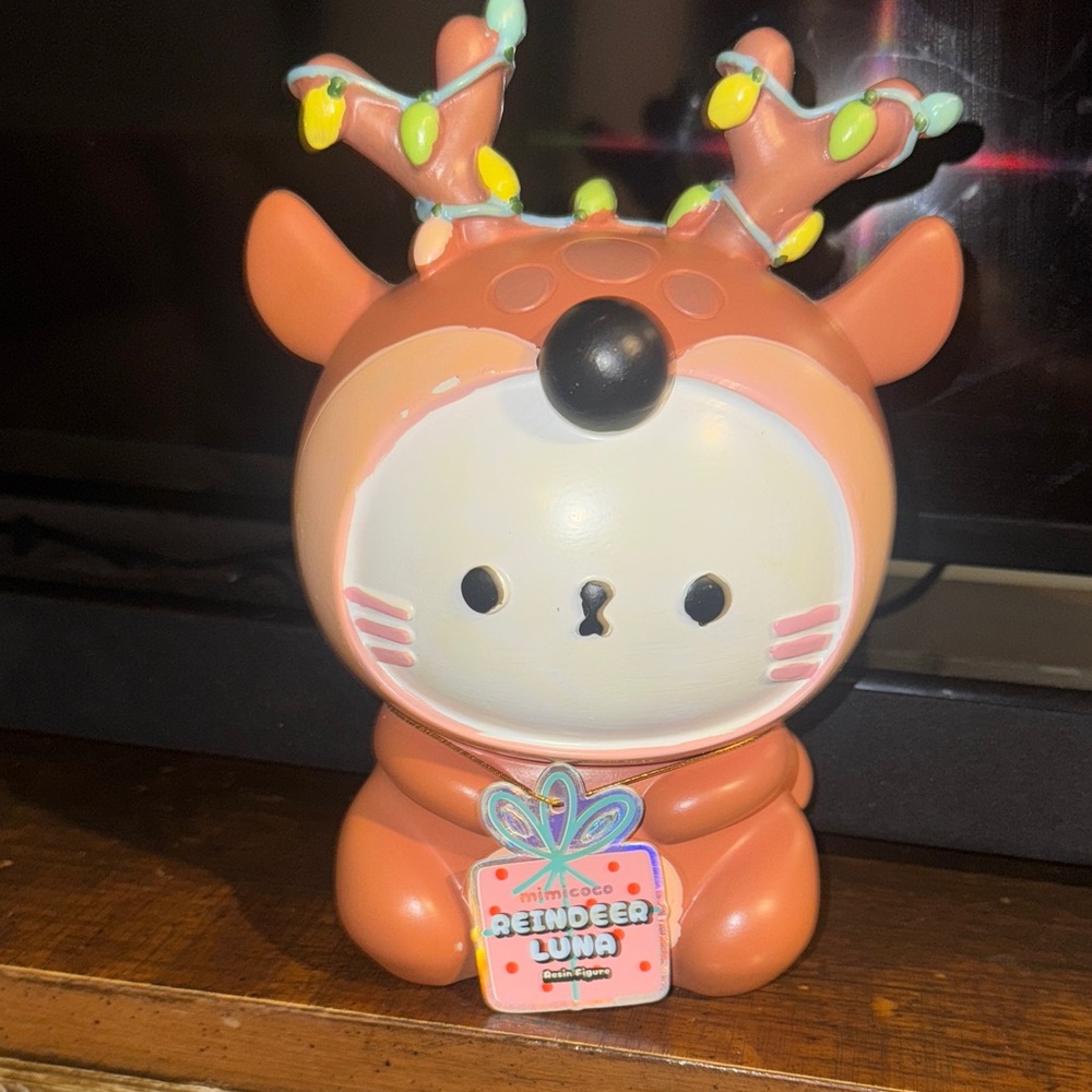 MIMI & COCO Reindeer Luna Toy - Orange and White